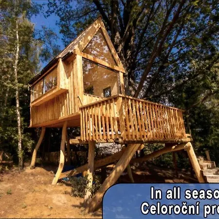 Ferienhaus Nest&Rest Nature Home Spa Enjoy Cozy Treehouse