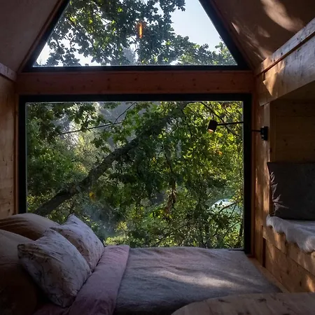 Ferienhaus Nest&Rest Nature Home Spa Enjoy Cozy Treehouse Jablonné v Podještědí