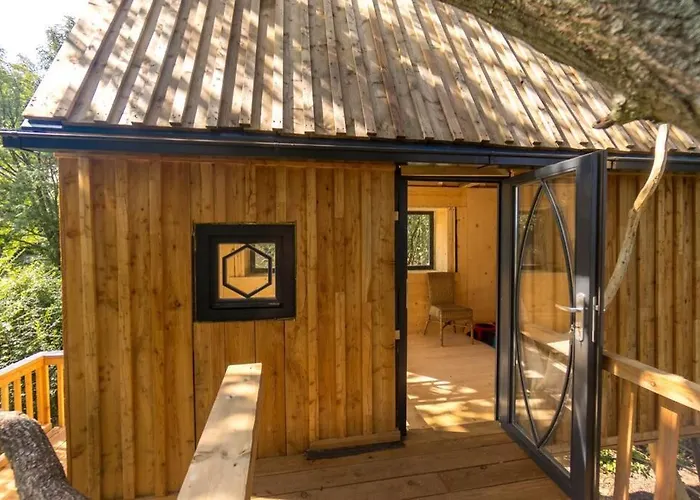 度假居 Enjoy Cozy Tree House Hills Forest Gardens Beautiful Views Sauna Hotbath
